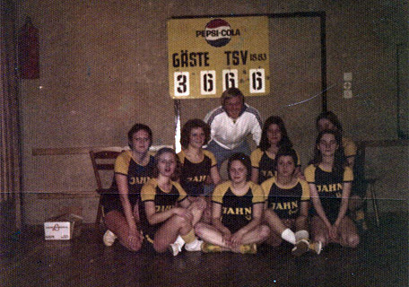 Damenmannschaft 1973